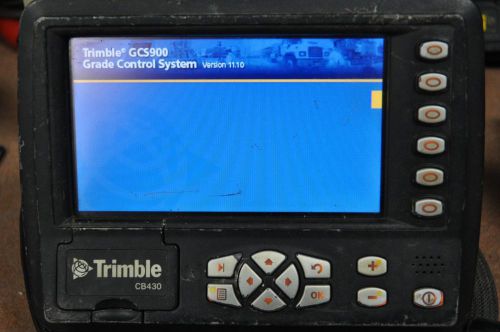Trimble GPS GCS900 Control Panel CB430 Automatics V 11.10