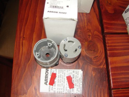 Arrow hart  l10-30r locking  outlet turn lock 30a 125/250v  ah6384 for sale