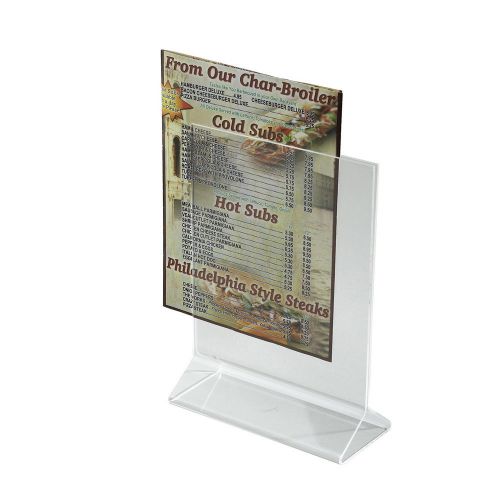Winco ATCH-57, 5x7-Inch Acrylic Table Card Holder