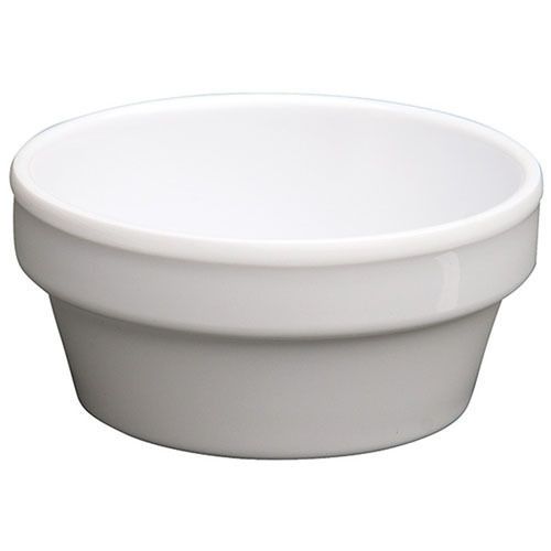 Winco MMSC-2W, 2.5-Ounce 2.88-Inch Diameter Melamine Sauce Cups, White, 1 Dozen,