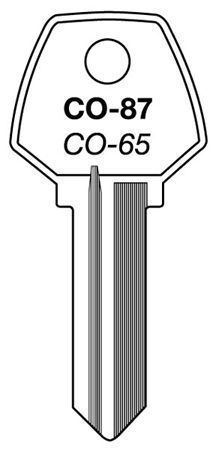 Key blank,corbin co87 10/bg for sale
