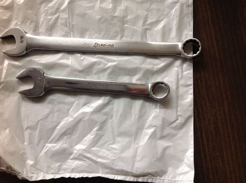 2 Snap On Combination Wrenches (22C)