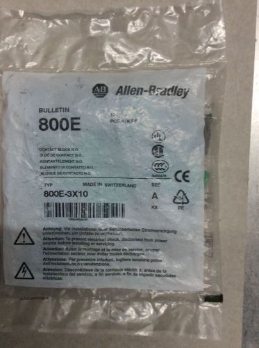 Allen-Bradley 800E Contact block, 1 Bag of 9