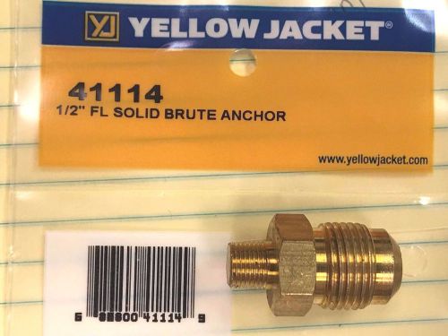 Yellow jacket brute-ii, titan manifold fitting #41114 1/2&#034; male flare x 1/8&#034; npt for sale