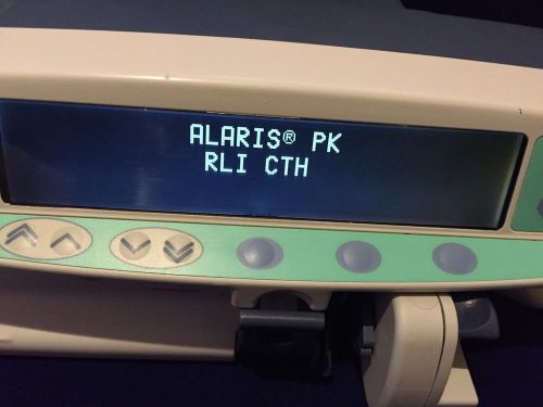 Alaris Asena PK Carefusion IV Fluid Syringe Pump