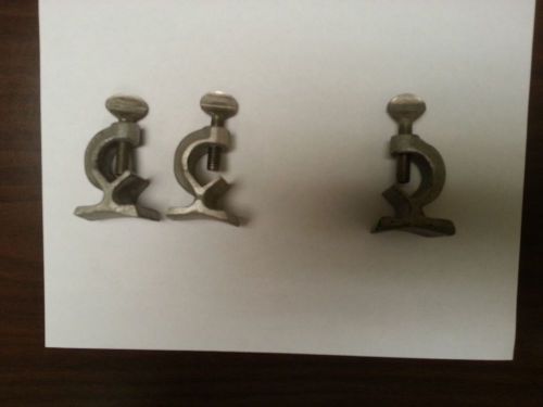 Laboratory Boss Heads with C stand, Lot of 3