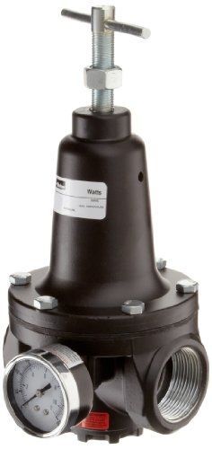 Parker R119-06CG Regulator, 0-125 psi Pressure Range, Gauge, 300 scfm, 3/4&#034; NPT