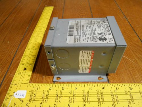 Square D 50SV1A Transformer, .050 KVA, 1 Phase, 60Hz, Rainproof, 120/240 Out