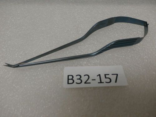 Codman  80-1855 TITANIUM YASARGIL Micro-Scissors 8&#034; angled 25* Microsurgery