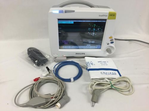 Philips intellivue mp30 patient monitor biomed certified for sale