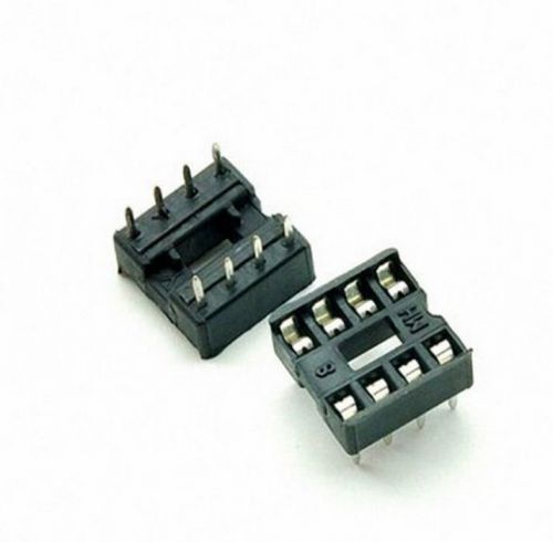 8pin DIP IC Sockets Adaptor Solder Type Qty:10