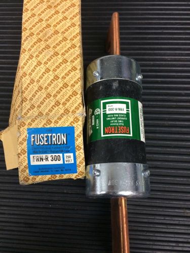 New bussmann fusetron frn-r-300 amp fuses 250 volts class rk5 nib for sale