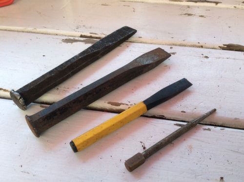 Punch Tool Lot Lot Of 4 Punches Assorted Sizes
