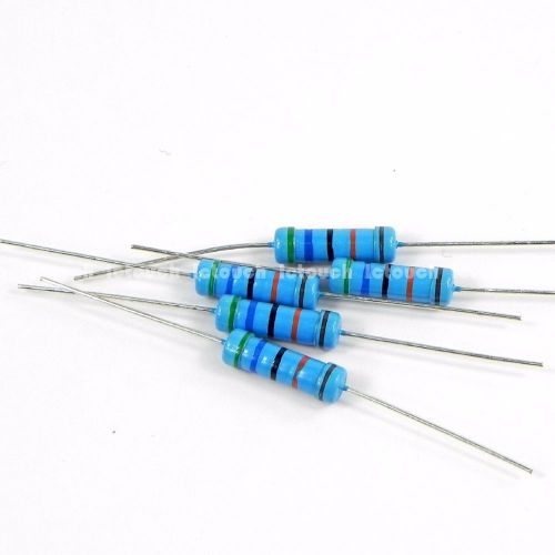 20pcs 1ohm - 1Mohm 2W Metal Film Resistor +/-1% 2W