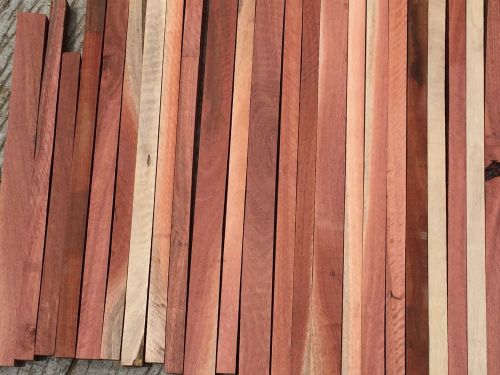Eucalyptus robusta reclaimed wood from hawaii pen blanks 31 pieces 23x1x1 for sale