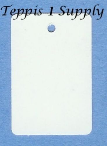 Small white blank price tagging gun tags / 1000 for sale