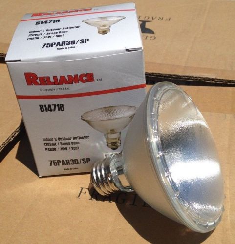 24 Commercial PAR-30 75w Reflector Spot Bulb 75PAR30/SP  In/ Outdoor Short Neck