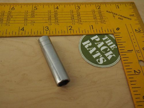 Snap On STM11, 11/32&#034; 6 Pt Deep Chrome Finish Socket, USA Aircraft Mechanic Tool