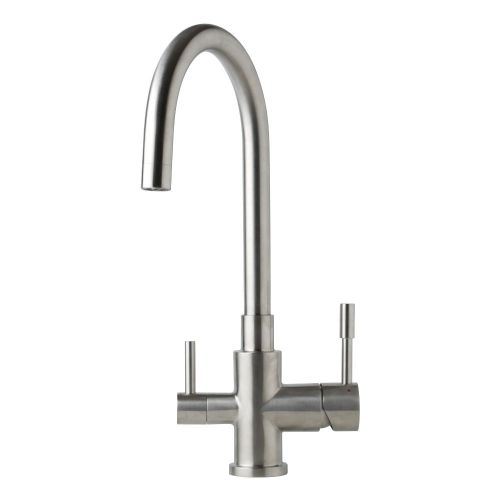 Swedia otto - kitchen sink mixer with filtered water outlet stainless steel for sale