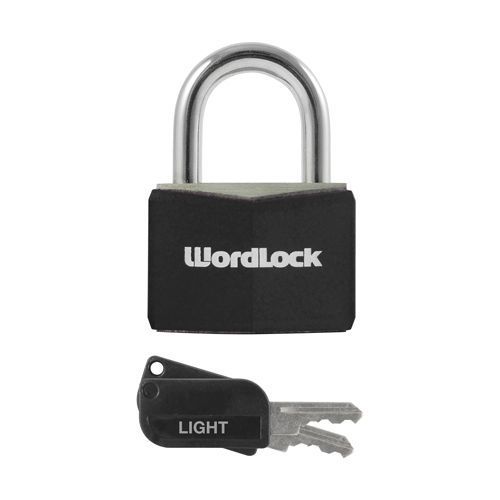 PADLOCK,ALUMINUM 1-1/2&#034; M-KEY