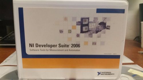 National Instruments Developer Suite May 2006 and February 2006 22 CDs!!