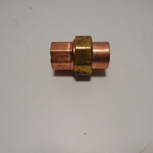 New Mueller W08005H 1&#034; Copper HVACR Weld Solder Sweat Separable Union Fitting