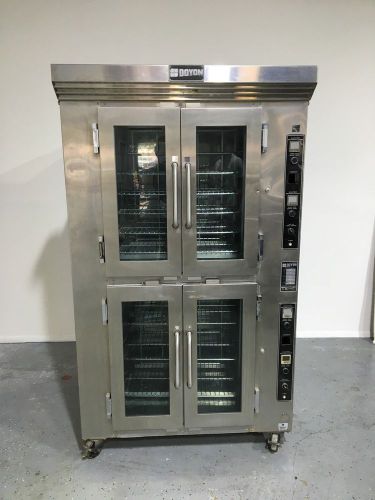208V 3 Phase Doyon CA12 Circle Air Double Deck Electric Bakery
