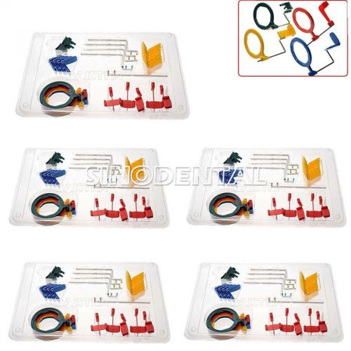 5Sets Intra Oral X-Ray Film Positioning Dental System Complete Colorful FPS 3000