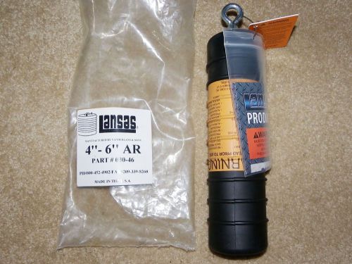 New ~ lansas 4&#034; - 6&#034; multi-size test ball testing plug / cherne for sale