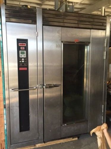 Double rack rotating bakery oven for sale