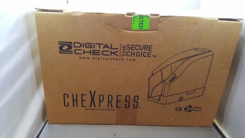 DIGITAL CHECK MODEL CX30 CHECK READER INKJET WITH POWER SUPPLY AND CABLE