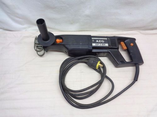 Rare Heavy Duty AEG Model SSP 2-800 Corded Reciprocating Saw Made in Germany