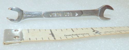 3/16&#034; x 7/32 mini open  end wrench  Snap On J1214  lite use or unused no engrave