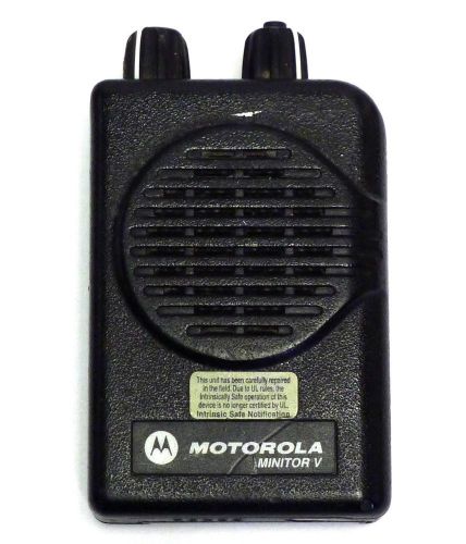 Motorola A03KMS9239BC Minitor V 151-158.9975MHz VHF 2 Channel Pager