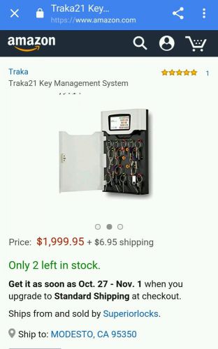 TRAKA 21 ASSA ABLOY Key Management System secure key cabinet smart  SAFE KEYES