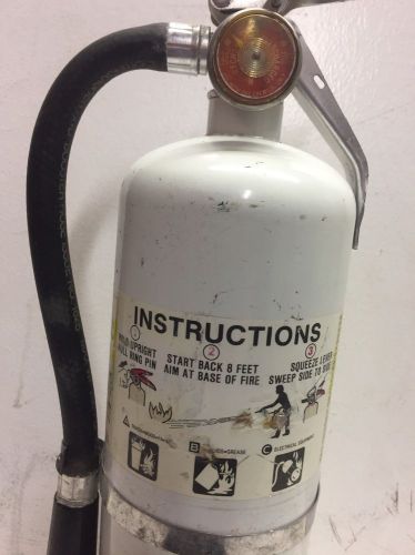 Amerex ABC fire Extinguisher, WHITE FINISH