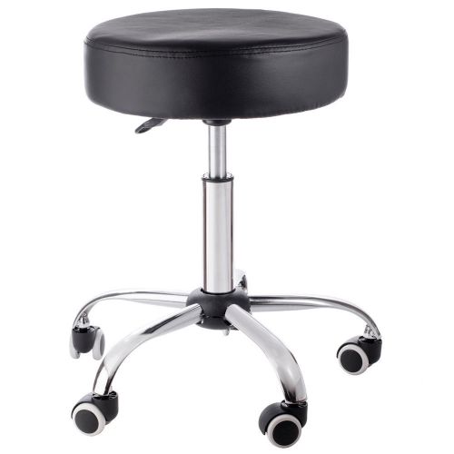 Massage therapist stool with wheels adjustable medical stools rolling shop black for sale