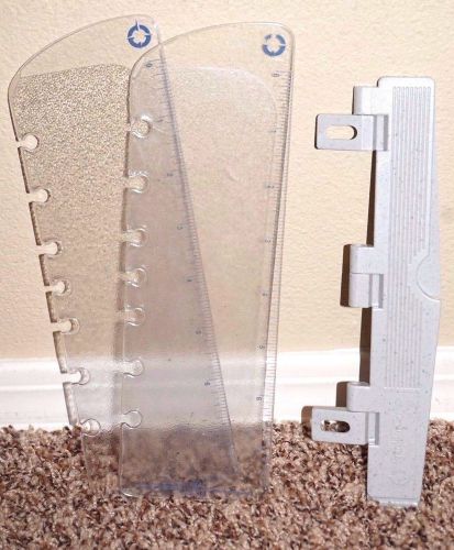 Hole Punch | FRANKLIN COVEY Single Sheet Classic Planner #24733 Plus Bonus Ruler