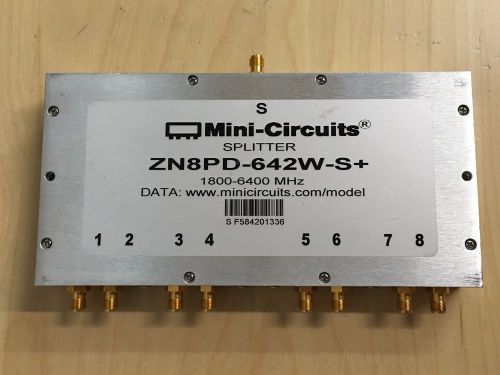 Mini-circuits zn8pd-642w-s+ 1800-6400mhz smc splitter for sale