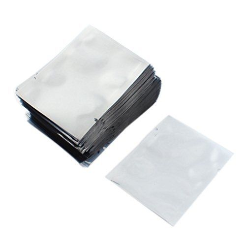 uxcell® 200pcs 2.5&#034; x 3&#034; ESD Anti-Static Shielding Bags Open-Top 60x80mm