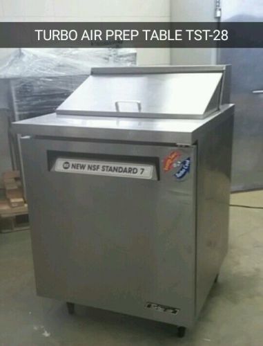 TURBO AIR PREP TABLE TST-28- USED WILL SHIP ANYWHERE