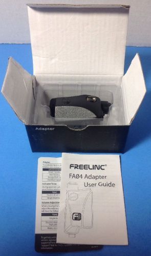 Freelinc Wireless Headset 2-Way Radio FA04 Kenwood Adapter - Fast Shipping