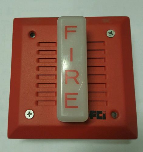 Fci fire alarm strobe/ speaker lot of 4
