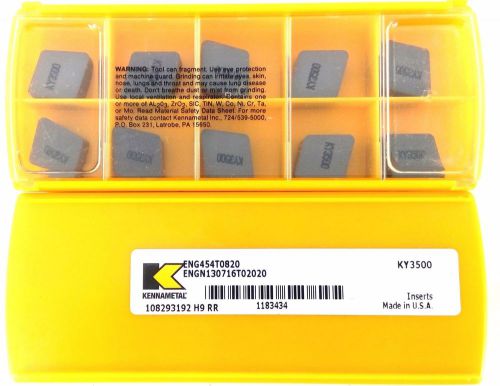 KENNAMETAL ENGN130716T02020 ENG454T0820 KY3500 Ceramic Insert (10 Inserts)