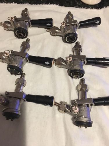 Beer Keg Tap Couplers Micro Matic Bar Restaurant G7 LOT OF  6 G7 Couplers Brew