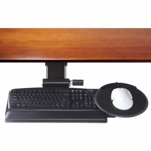 Humanscale 5GV90091G22 System with Keyboard Tray, Gel Palm Support &amp; Clip Mouse