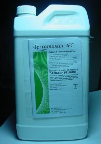 NEW TERRAMASTER 4EC COTTON &amp; TOBACCO SOYBEAN FUNGICIDE 1 QUART