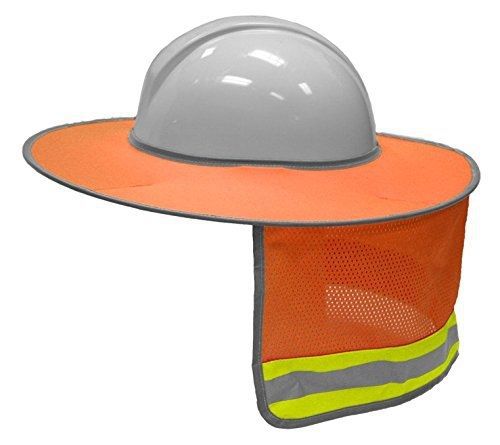 ML Kishigo HI VIS FULL BRIM SUNSHADE - ORANGE