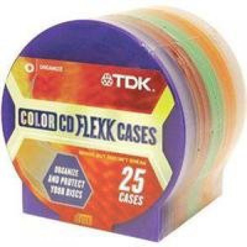 TDK cds-mc25 Two CD Flexx Cases