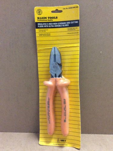 Klein Insulated 9&#034; High Leverage Side Cutting Pliers